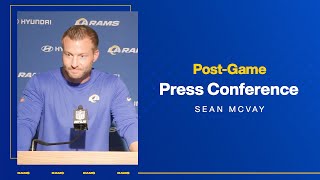 Sean McVay Addresses The Media After Rams vs. Bengals Preseason Week 3 Matchup