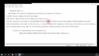 Windows 10 Key Etkinleştirme Ücretsiz