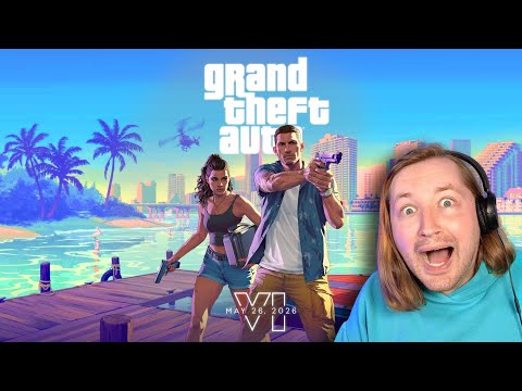 GTA 6 (Grand Theft Auto VI) - ТРЕЙЛЕР 2 - Это шедевр! (РЕАКЦИЯ) | ТипоТоп