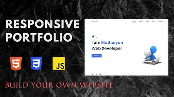 Building a Responsive Portfolio | using HTML,CSS and JAVASCRIPT