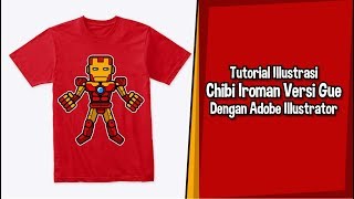 Tutorial Illustrasi Chibi Ironman Dengan Adobe Illustrator screenshot 5