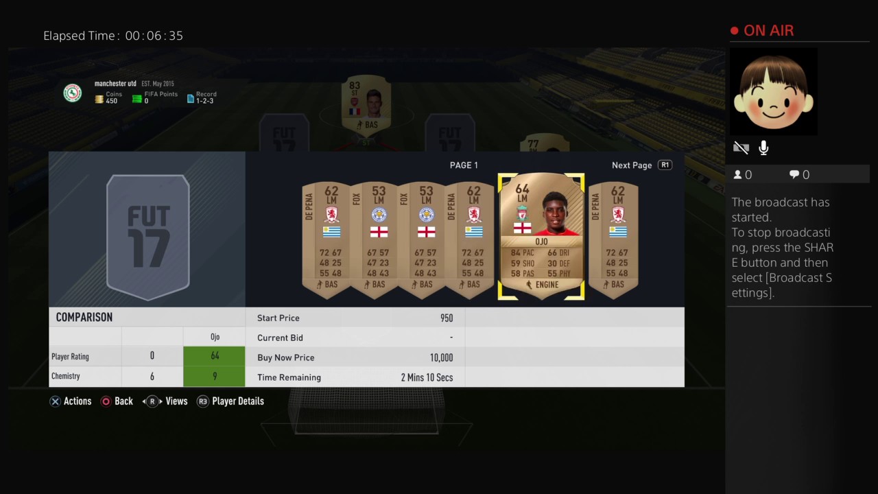 JamesMcF08's Live squad builder showdown