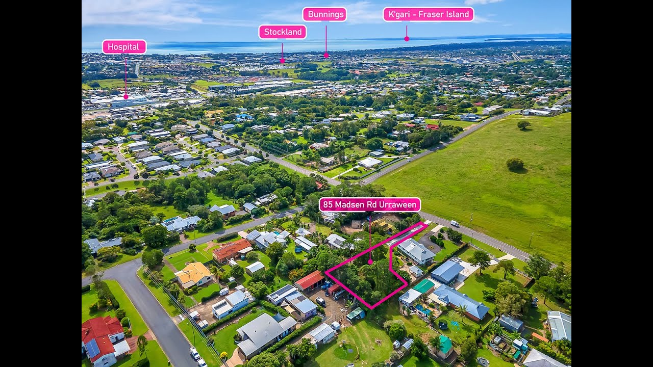 Land For Sale Hervey Bay 85 Madsen Road Urraween YouTube