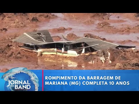 Rompimento da barragem de Mariana (MG) completa 10 anos | Jornal da Band