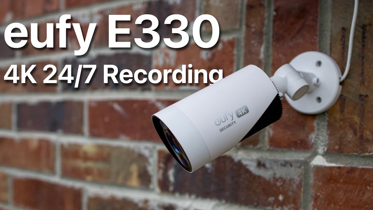 eufy E330 Professional Camera Review: 4K 24/7 Recording! 