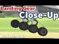 [Aircraft Landing Gear - Touchdown Close-Up] 14 Times of Landing Scene OSAKA Int'l Airport 大阪・伊丹空港