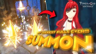 I STOLE ALL THE LUCK HWARYUN CRAZIEST SUMMONS EVER (Tower of God New World)