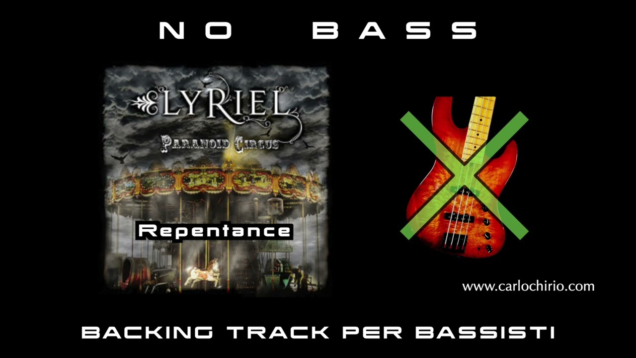 Obejrzyj Repentance Lyriel NO BASS backing track per bassisti Suona tu il Basso (Bassless) w YouTube Obejrzyj Repentance Lyriel NO BASS backing track per bassisti Suona tu il Basso (Bassless) w YouTube