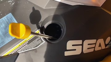 SeaDoo Spark 900 ACE Rotax engine oil change