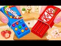 Skittles vs KitKat Chocolate Bar 🍫🌈 | スキットルズ vs キットカットチョコバー | Sweet Japan