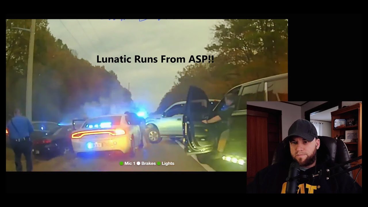 Maniac Leads Arkansas State Police on wild chase! - YouTube