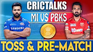 TOSS: MI V PBKS | PRE-MATCH | 17TH Match | CRICTALKS
