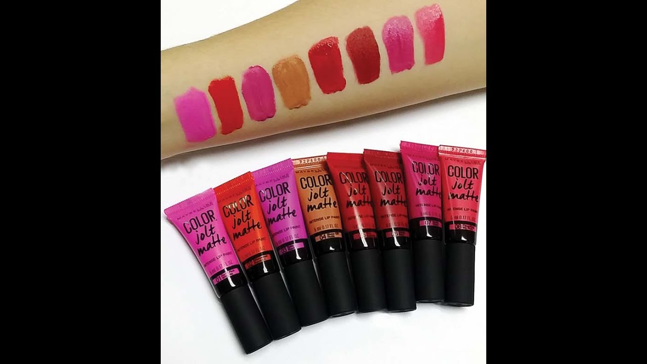 Maybelline Color Jolt Intense Lip Color Review | Honest Review |Maybelline