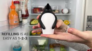 Fridge penguin baking soda deodorizer | CHILL BILL - Monkey Business