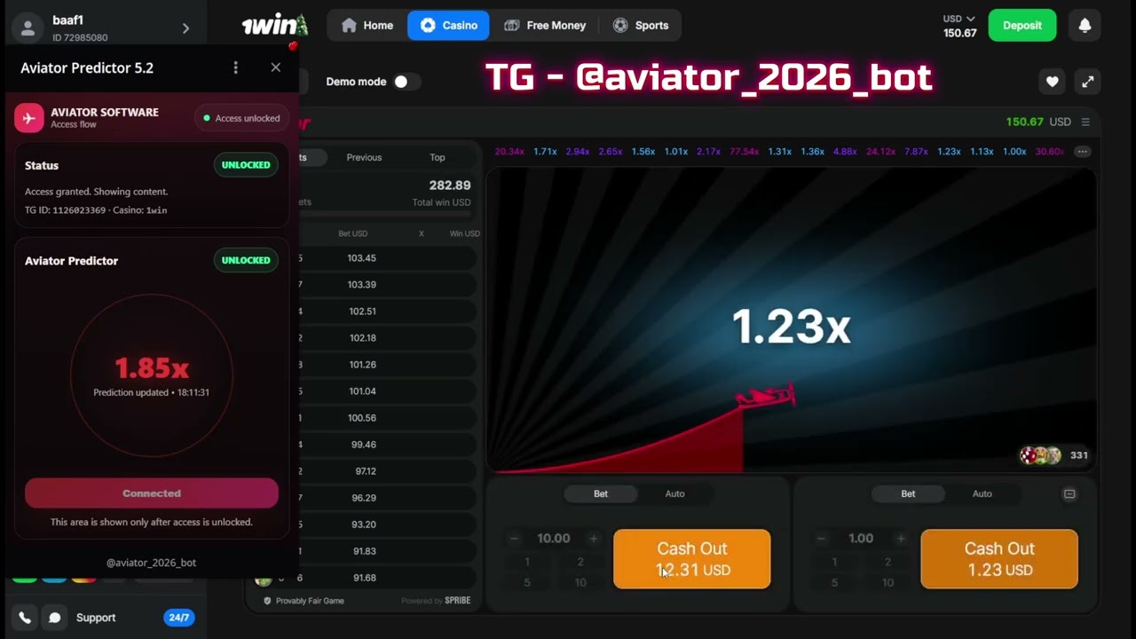 Aviator predictor bot