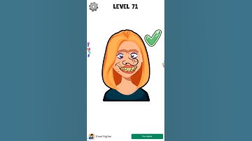 Draw Missing Part Brain Puzzle Game Level 71