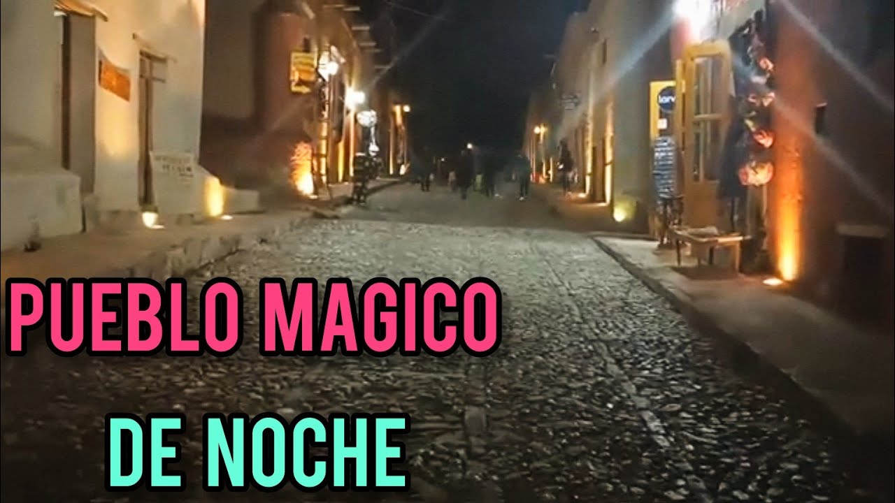 CONOCE REAL DE CATORCE DE NOCHE, SAN LUIS POTOSI , MEXICO