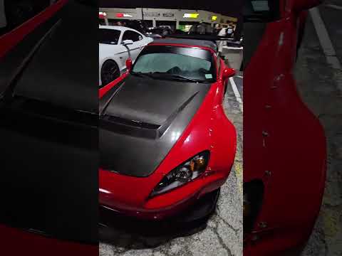 Show de Carros/Cars and Coffee Meeting. Custom Honda Civic, Honda S2000, 840 HP Roush Mustang & More