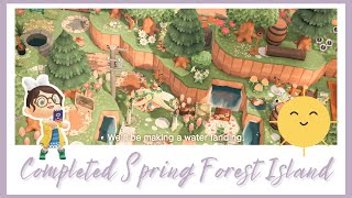 I Finished My Island Completed Spring Forest Island Dream Tour