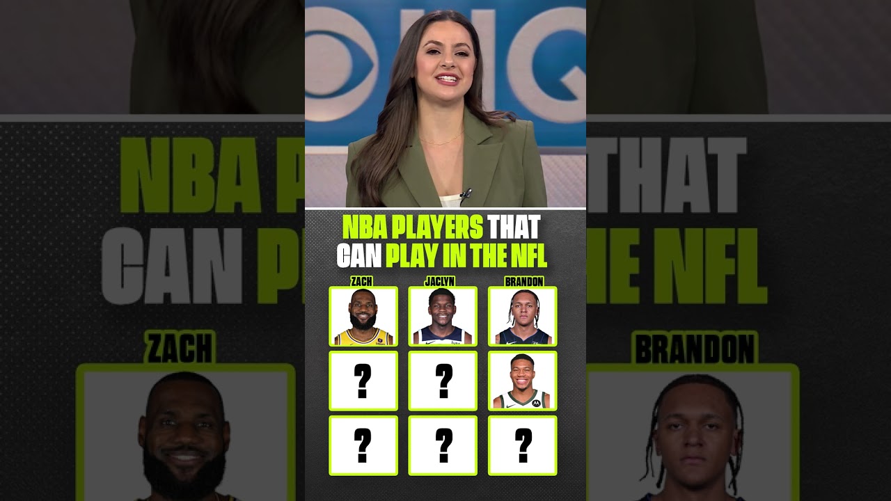 NBA players that can play in the NFL 👀