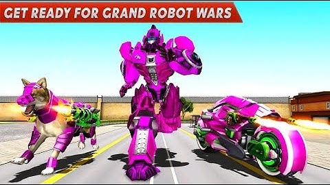 Dog Robot Transform Moto Robot Transformation Game - Android Gameplay (Full HDR)
