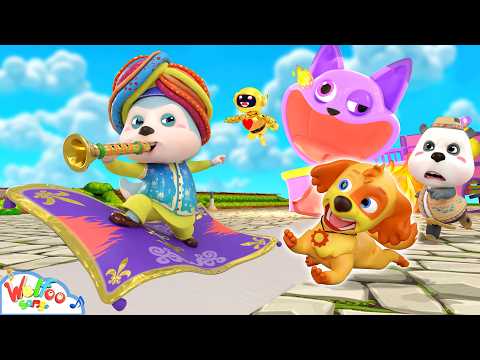 Cute Puppy Fun Day at the Park 🐶⚡ Good Habits | Puppy Song & Nursery Rhymes | Happy Songs