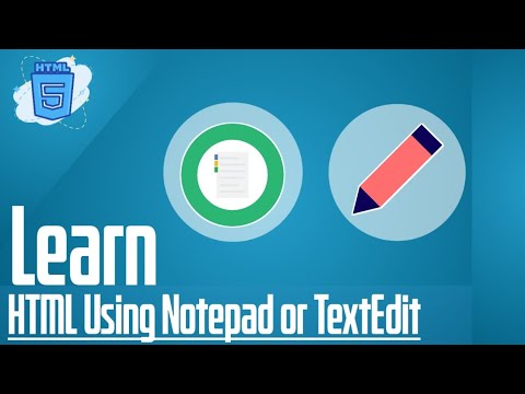 Learn HTML using Notepad or Textedit Trust me! Easy to learn Thunder coding
