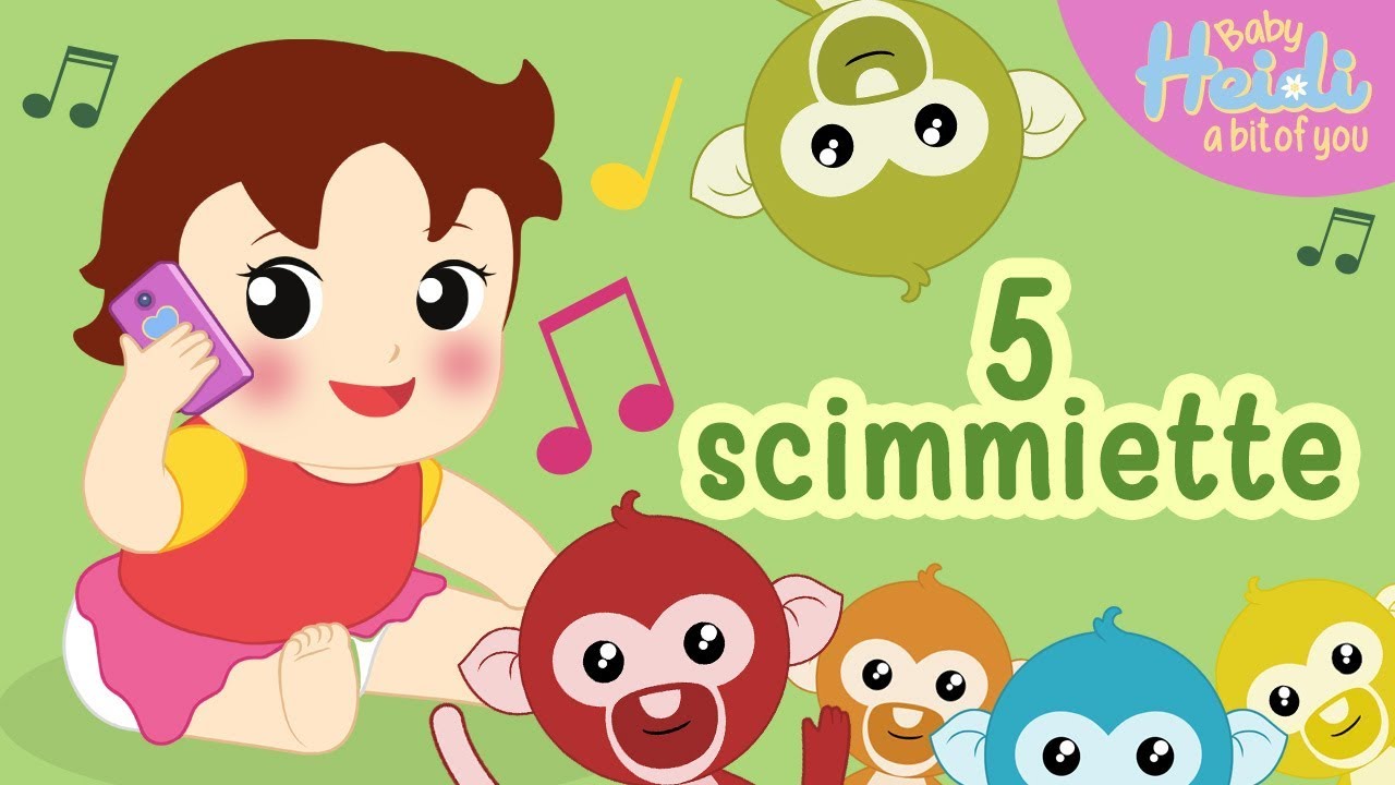 Cinque Scimmiette Baby Heidi Youtube
