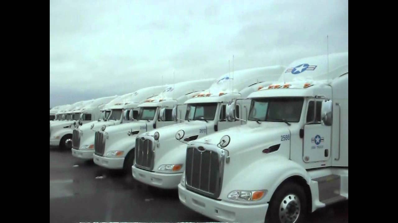 USA Truck brand new trucks  YouTube
