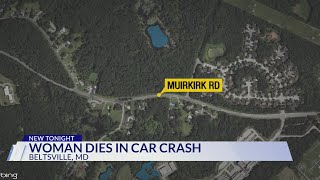 Woman dies after crash in Prince George's County, police say