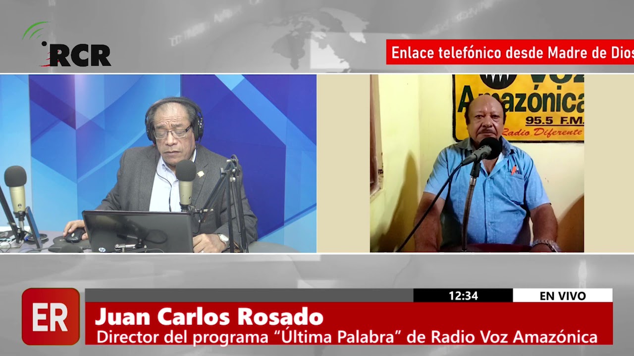 ENTREVISTA A JUAN ROSADO, DIRECTOR DEL PROGRAMA “ÚLTIMA PALABRA” DE RADIO VOZ AMAZÓNICA