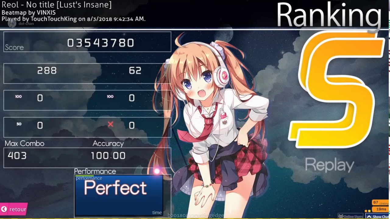 No Title Lust's Insane SS 179pp osu! 