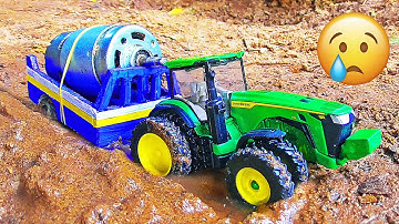 Diy tractor stuck in mud mini science project Part- 30||@topminigear