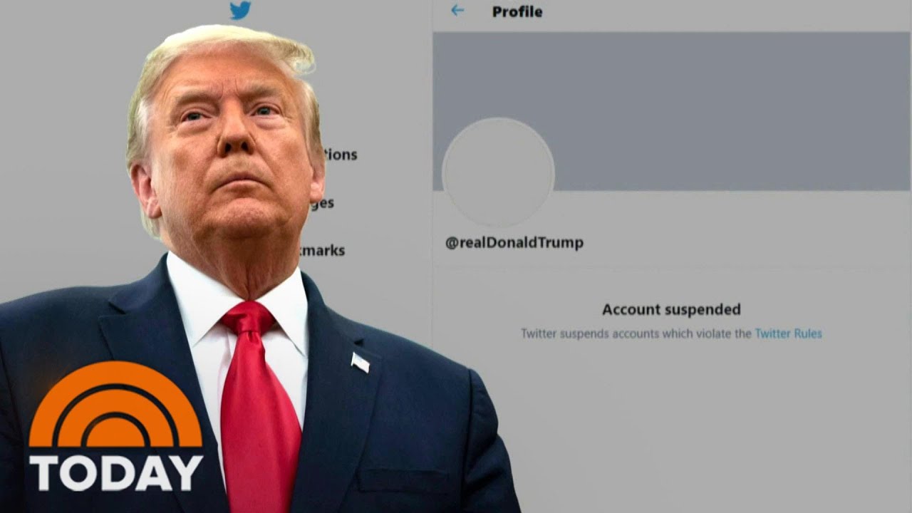 Trump Has Been Silenced On Social Media Today Youtube
