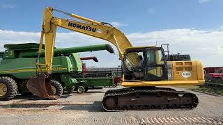 Entz Auction & Realty – LOT 4732 - 2017 KOMATSU PC210LC EXCAVATOR