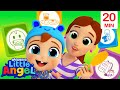 Getting Ready for School with Mommy | 20 Minutes of Fun Sing Along Songs by @LittleAngel Playtime