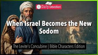 March 15: When Israel Becomes the New Sodom- The Levite's Concubine- Judges 19 - 365 Daily Devotions