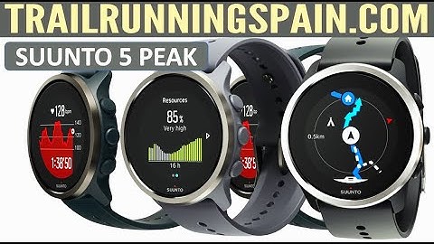 SUUNTO 5 PEAK: New gps watch. Official introduction video.