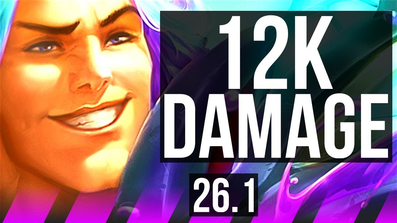 TARIC & Samira vs PYKE & Aurelion Sol (SUP) | 12K damage | EUW Challenger | 26.1