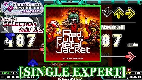 【DDR GP(WORLD)】 Red. by Full Metal Jacket / DJ Mass MAD Izm* [SINGLE EXPERT] 譜面確認+Clap