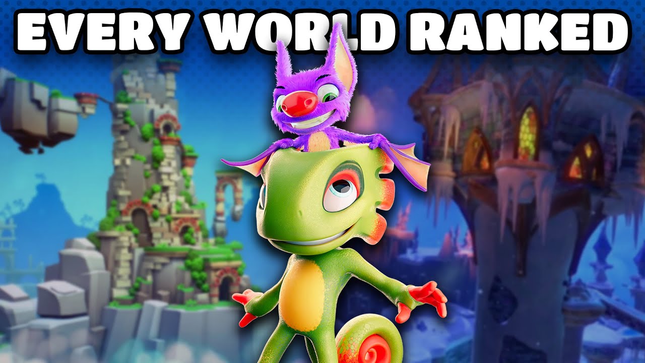 Рейтинг всех миров в Yooka-Replayee