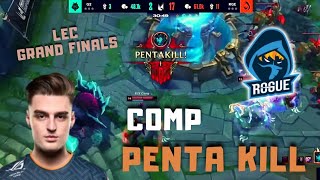 RGE Comp Penta Kill Kalista on LEC Finals - G2 vs RGE