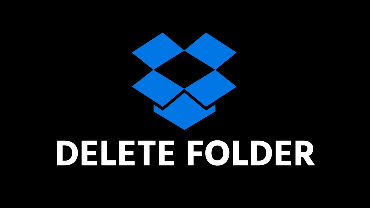 How To Delete Files & Folders In DropBox - YouTube