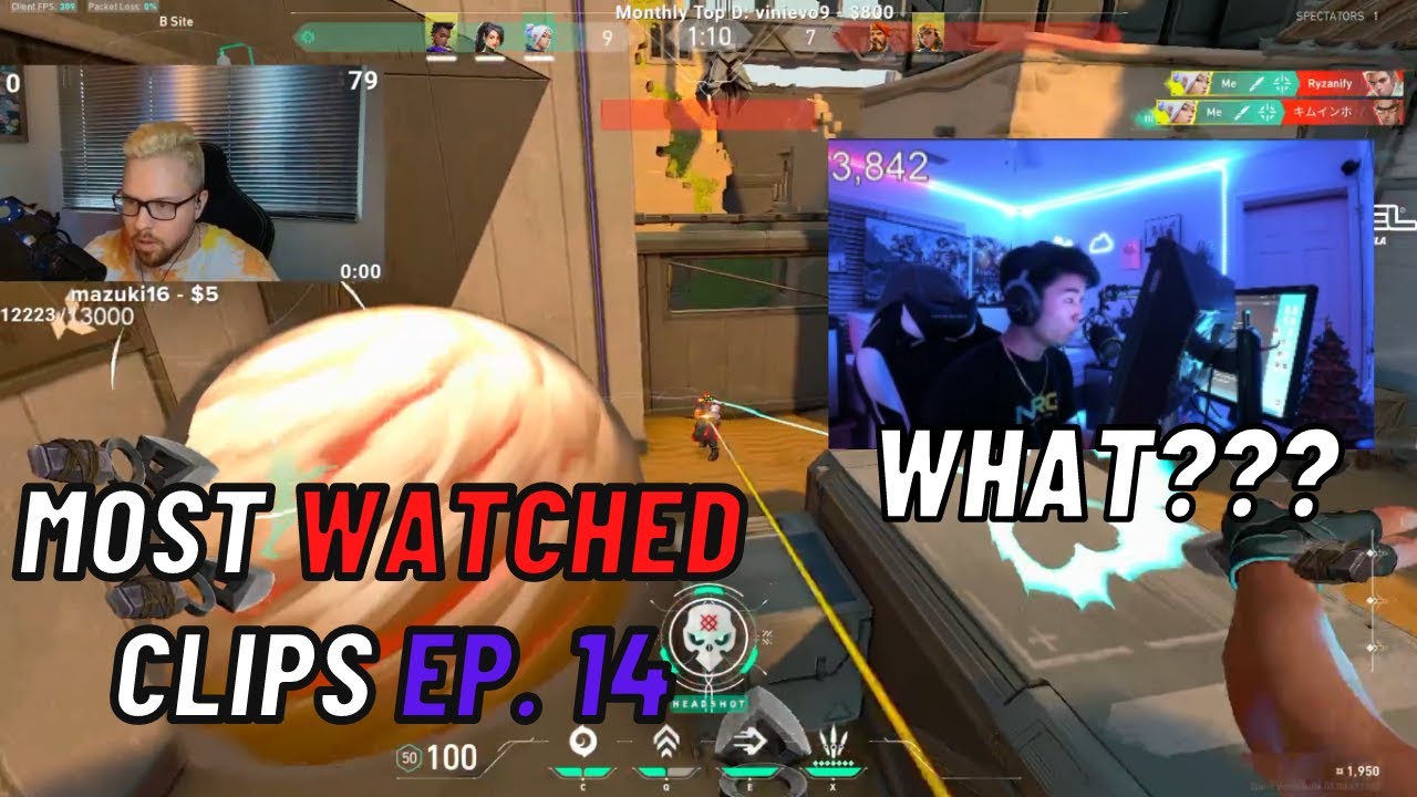 Most Watched Valorant Clips Today EP. 14 - YouTube