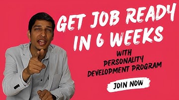 100% Placement With Personality Development Program| Offline Course In Ranchi | Kalam Academy Ranchi