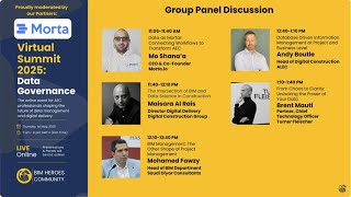 Solving Real AEC Data Challenges | Panel at the Data Governance Virtual Summit (Hosted by Morta)
