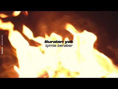 Sancak - Buraları yak ( Slowed + Reverd ) lyric video