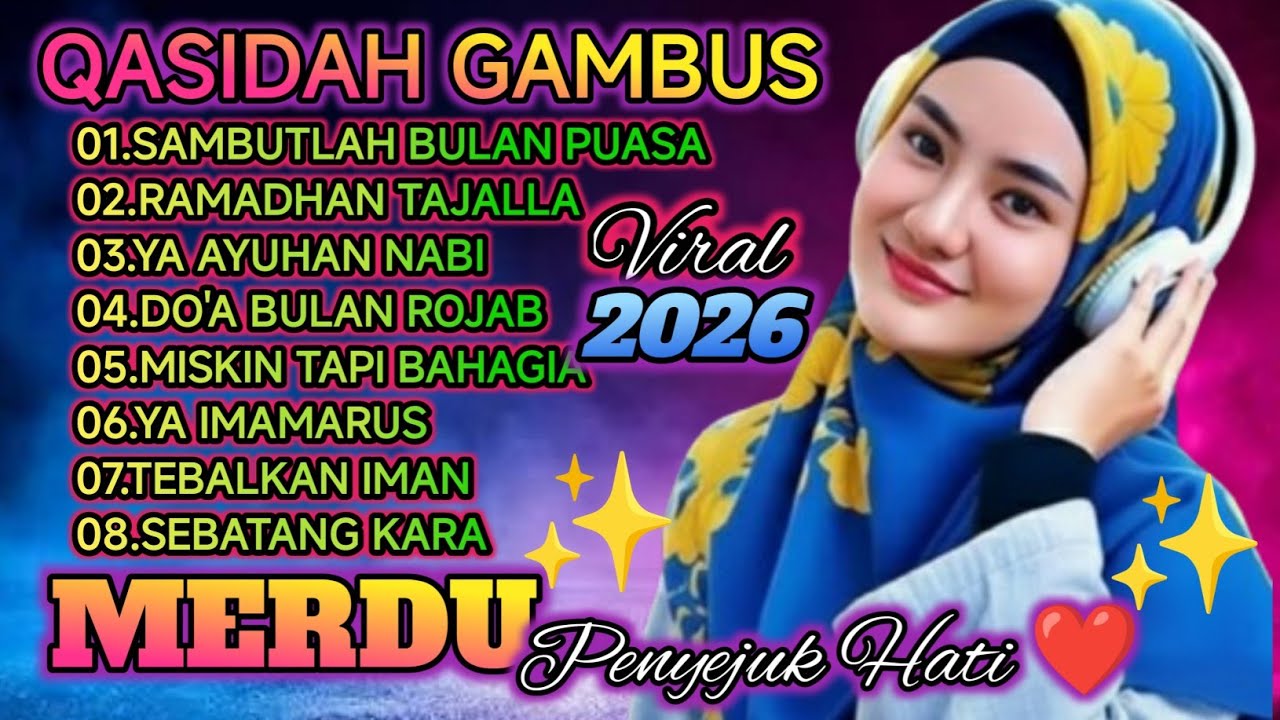 KOLEKSI QASIDAH VIRAL SPESIAL RAMADHAN PENYEJUK HATI ❤️ ENAK DI DENGAR 