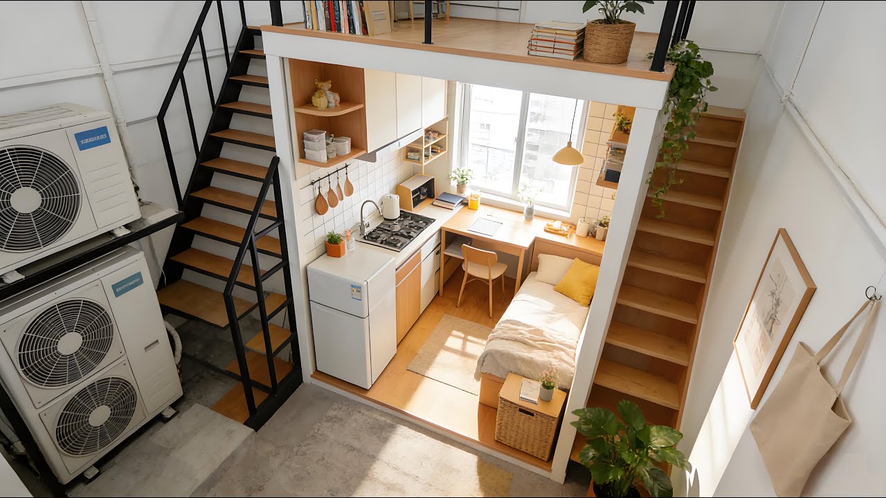 A dramatic transformation of a working-class person's small room, costing 100,000 yuan!