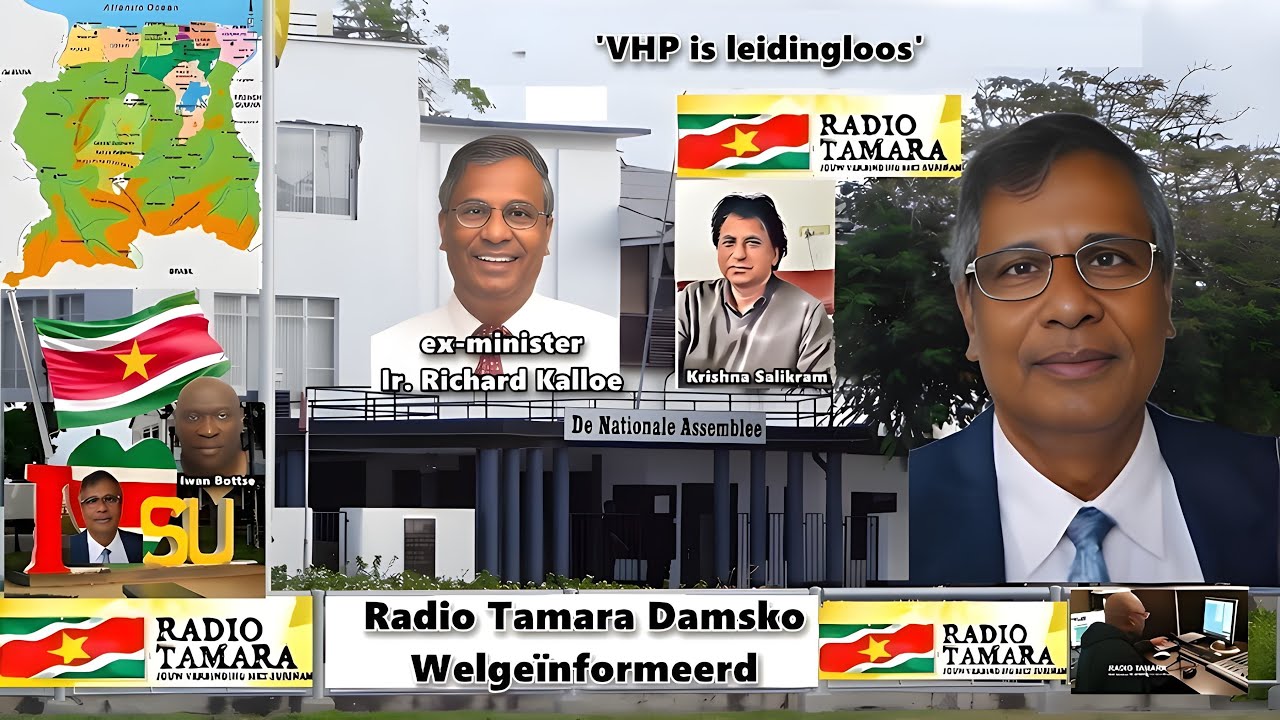 Krishna Salikram bespreekt enkele actuele kwesties met ex-minister Richard Kallo zon 18 jan 2026